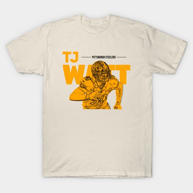 TJ Watt T-Shirt by Aloenalone